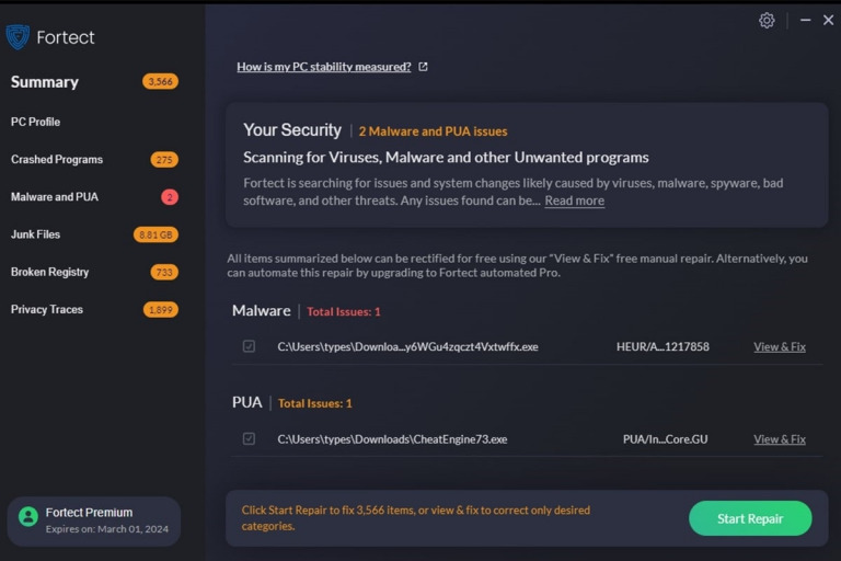 Curated visual reference: Visual Reference: What Should I Do After Removing Malware From Pc