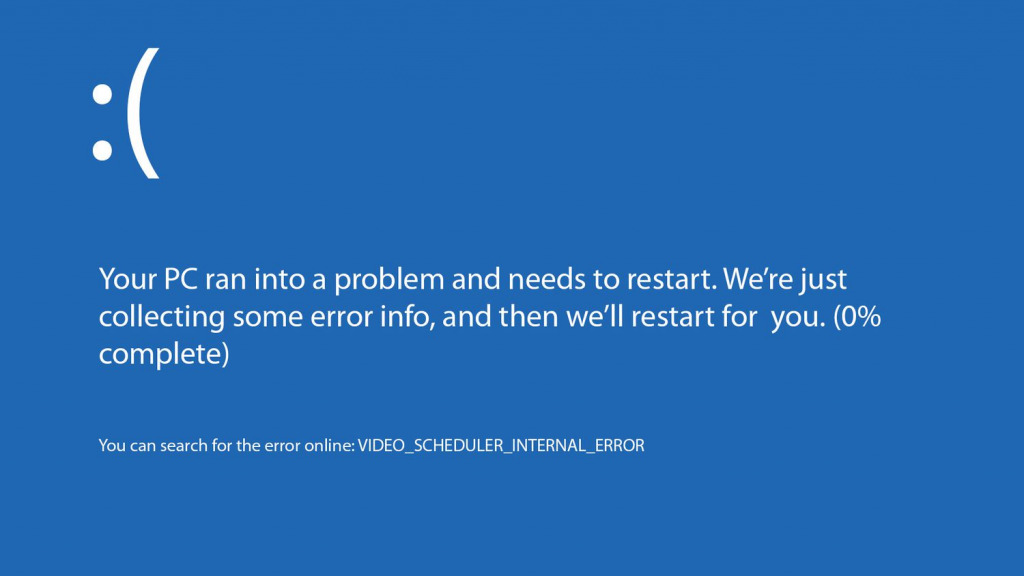 VIDEO_SCHEDULER_INTERNAL_ERROR BSoD Windows 11