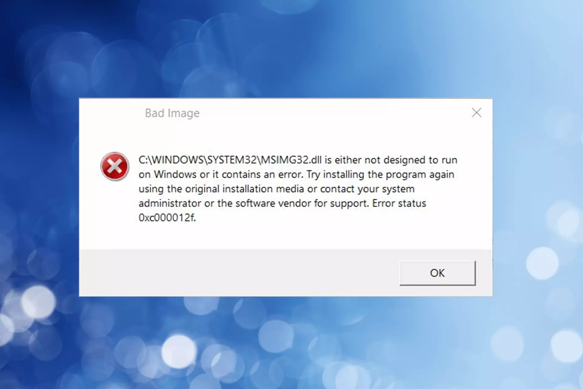 How to Fix msimg32.dll Error on Windows 11