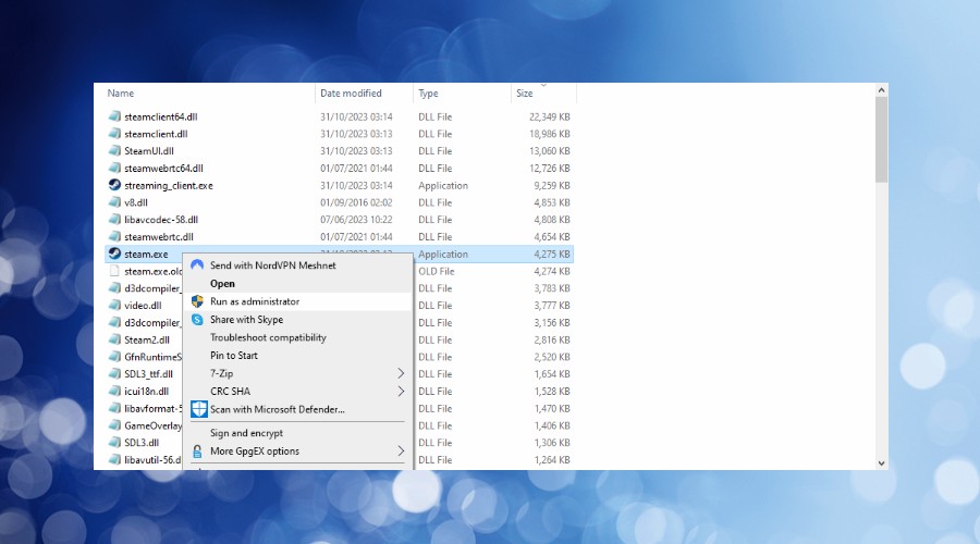 run as administrator : DLL Unable to Load Error