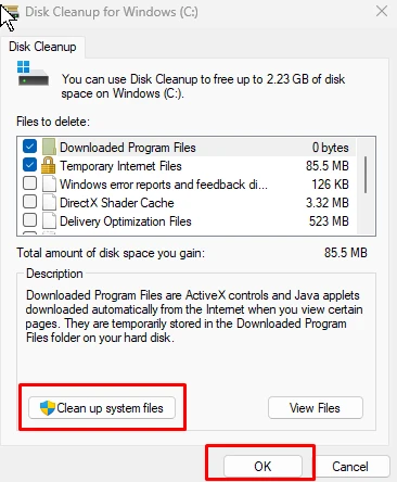 disc cleanup: How to Free up Disk Space in Windows 10/11