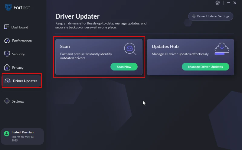 Update Drivers on Windows 10/11: Fortect Driver updater