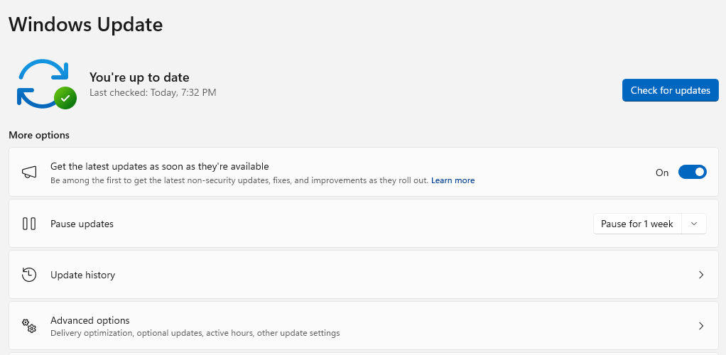 up to date awindows for white screen of death