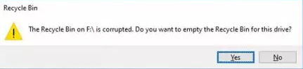 How to Fix a Recycle Bin Corrupted Error on Windows 10/11