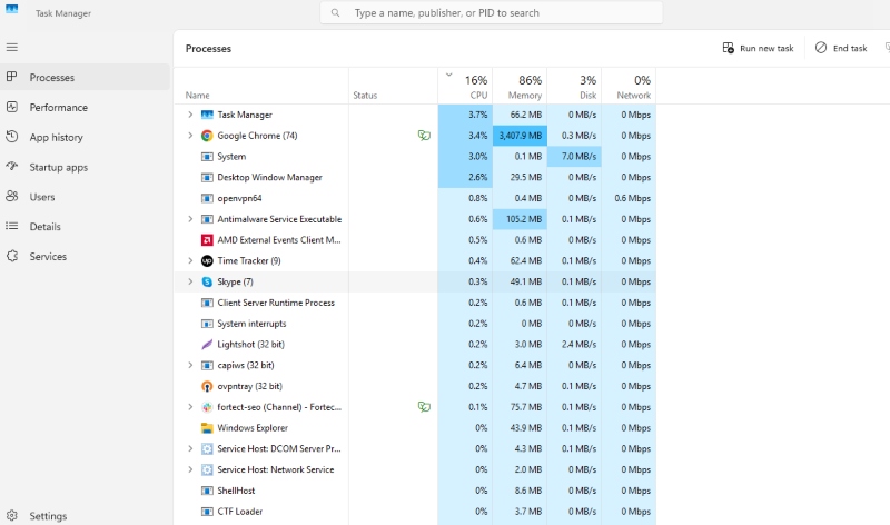 monitor high app usage To Improve Battery Life on Windows Laptops