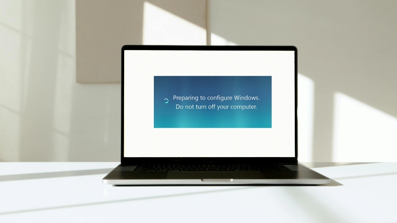 Fix Computer Stuck on Preparing to Configure Windows