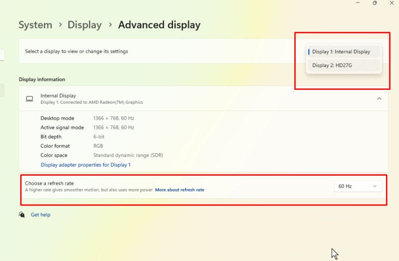 refresh rate: Windows 11 Not Detecting Your Second Monitor