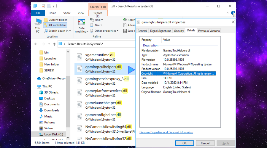 ddl properties: ddl information