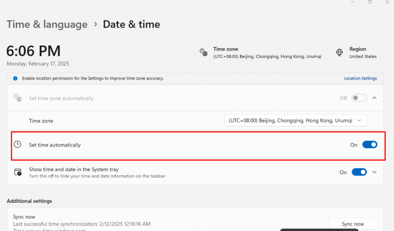 Picture of Time Keeps Resetting in Windows 10 : 7 Best Fixes