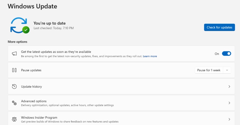 up to date windows: Windows Defender Won't Turn On