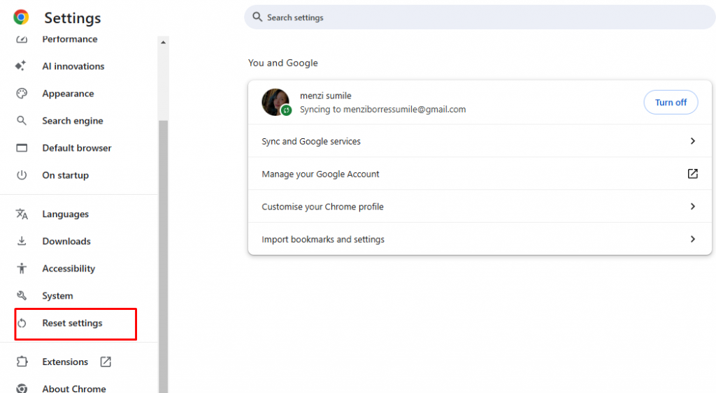browser reset settings: adware and bloatware