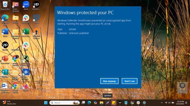 Windows Defender SmartScreen