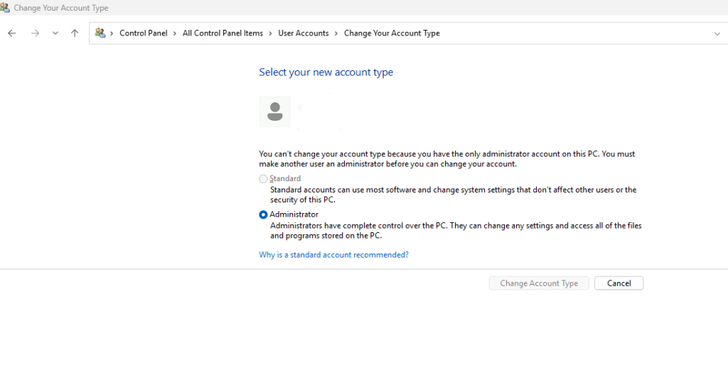 change account type: medusa ransomware