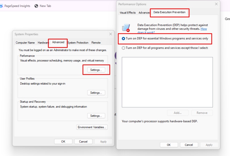 data execution prevention: DLL Injection Attacks