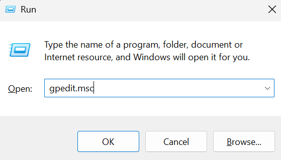 windows+r tab: ASMI