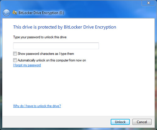 bitlocker: Encrypt Sensitive Files